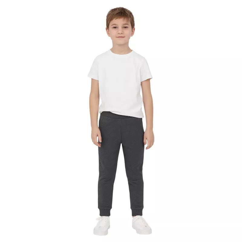 Kids 4-Pack Fleece Sweatpants – Ultra Soft Warm Jogger Pants with Adjustable Waistband for Boys | AmazPromo