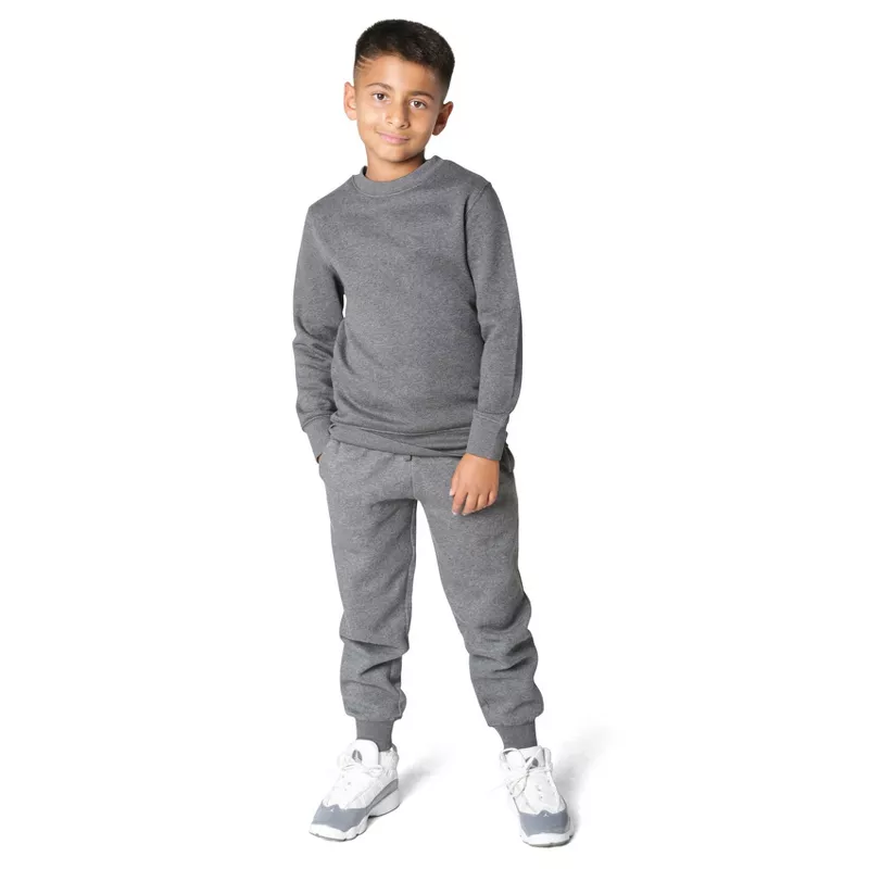EVERYDAY KIDS Boys Fleece Jogger Sweatpants – Ultra-Soft Activewear for Play, Sports & Lounging | AmazPromo
