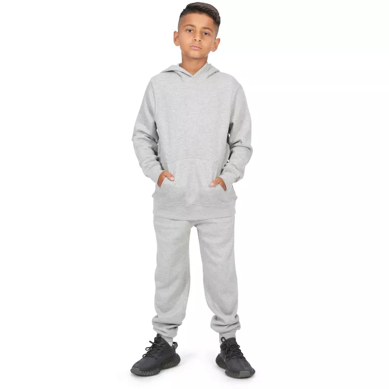 EVERYDAY KIDS Boys Fleece Jogger Sweatpants – Soft & Cozy Activewear Pants for Play, Lounge & Sleep | AmazPromo