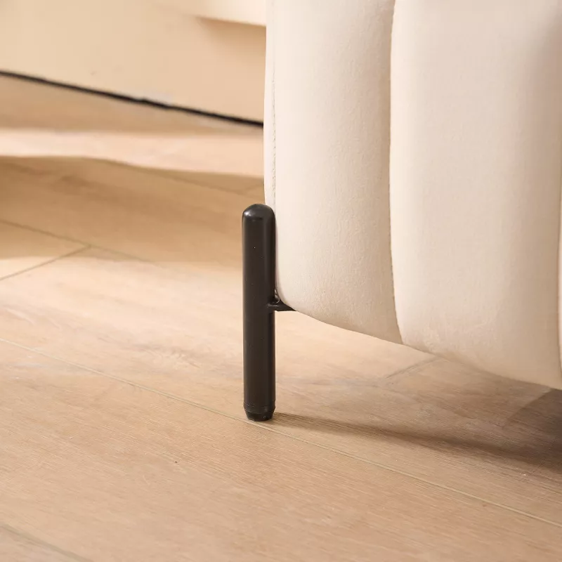 Baofuwish Velvet Storage Ottoman Bench with Sturdy Metal Legs – 49" End-of-Bed, Entryway & Living Ro extra image