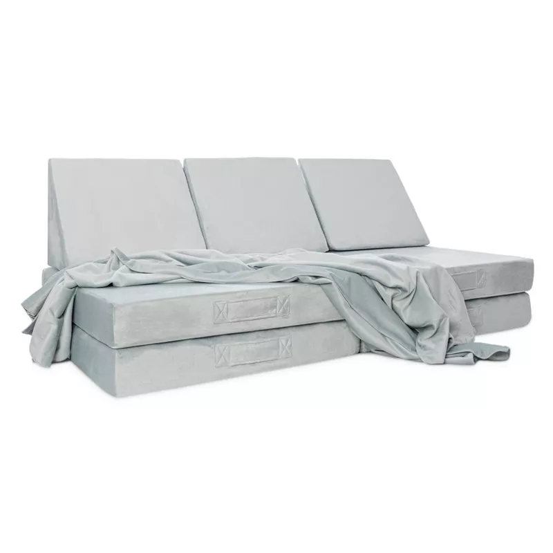 Milliard Kids Play Couch Sofa with Bonus Blanket – Modular Toddler Furniture for Imaginative Play extra image