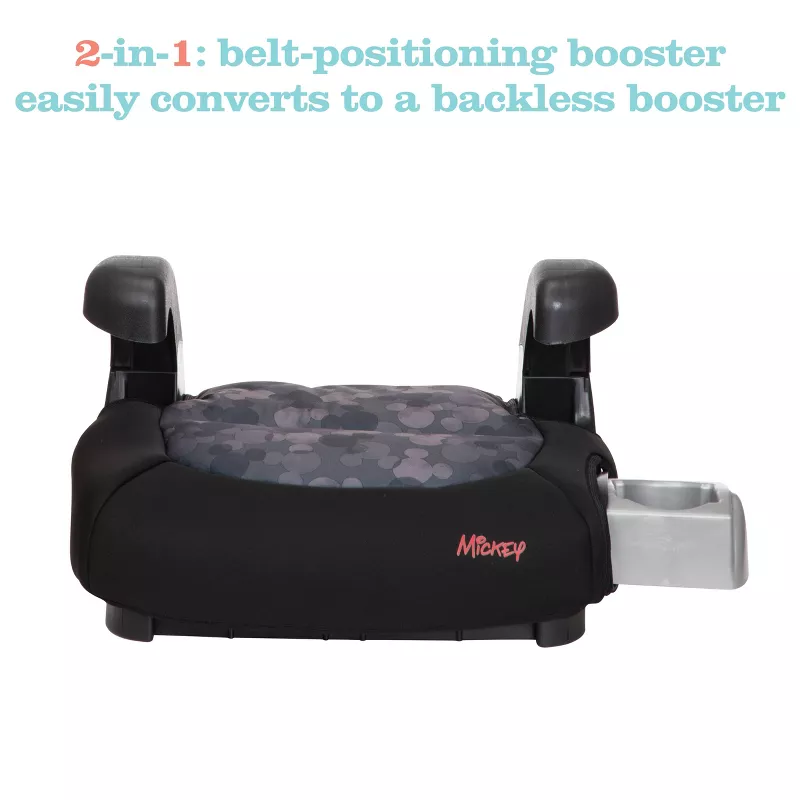 Disney Baby Pronto! 2-in-1 Belt-Positioning Booster Car Seat – Adjustable Headrest & Backless Option | AmazPromo