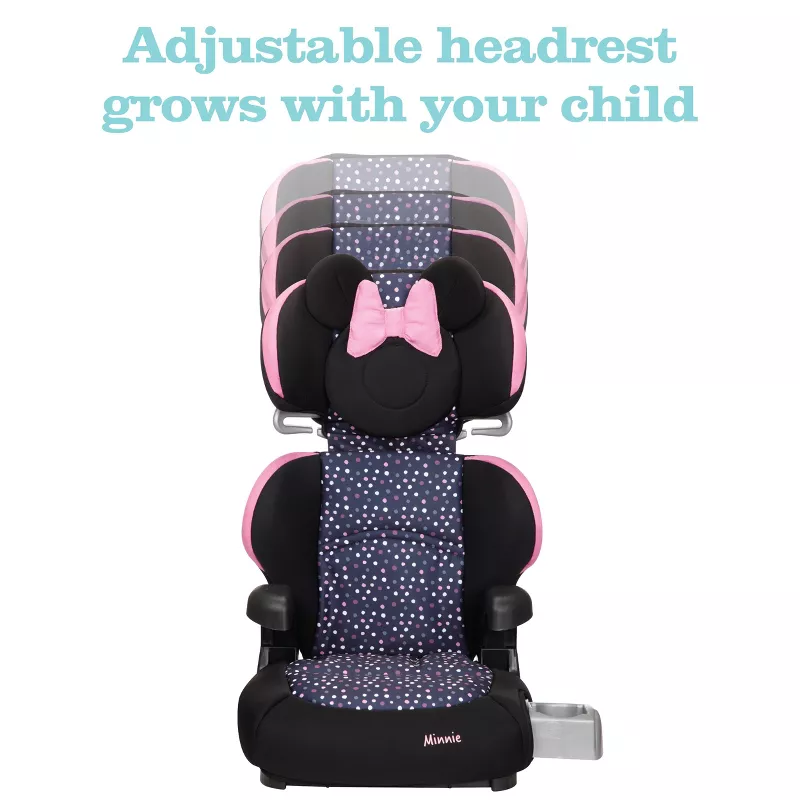 Disney Baby Pronto! 2-in-1 Belt-Positioning Booster Car Seat – Adjustable Headrest & Backless Option | AmazPromo