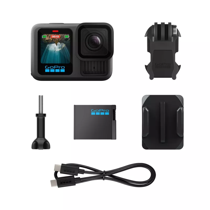 GoPro HERO13 Black Action Camera – 5.3K Ultra HD Video, 27MP Photo, HyperSmooth 6.0 Stabilization | AmazPromo