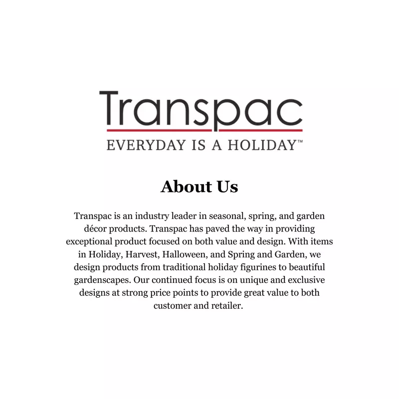 Transpac Halloween Witches Broom Figurine Set of 3 – 10” Tabletop Halloween Decorations in White | AmazPromo