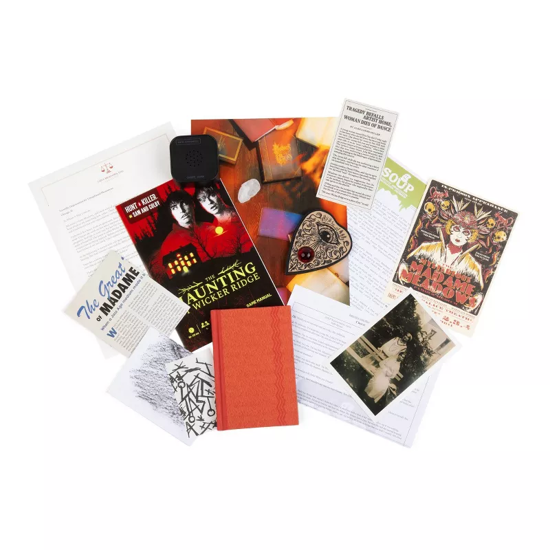 Hunt A Killer x Sam and Colby: The Haunting at Wicker Ridge Paranormal Mystery Board Game – Interact | AmazPromo