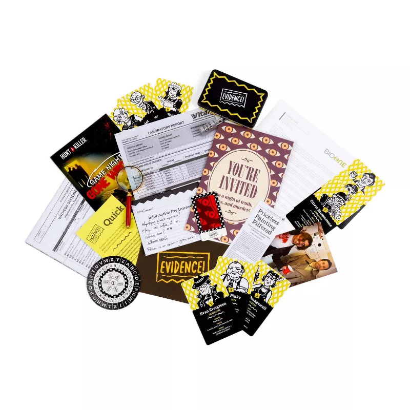 Hunt A Killer Game Night Gone Wrong Murder Mystery Board Game – Immersive True Crime Detective Game | AmazPromo
