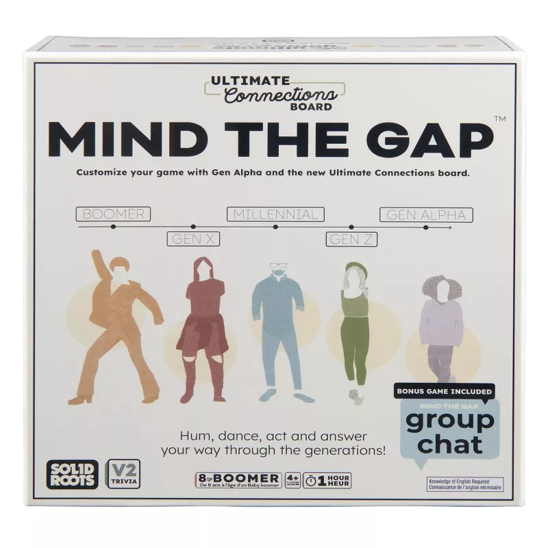 Spin Master Mind the Gap Connections Trivia Board Game – Multi-Generation Family Game Night, Target | AmazPromo