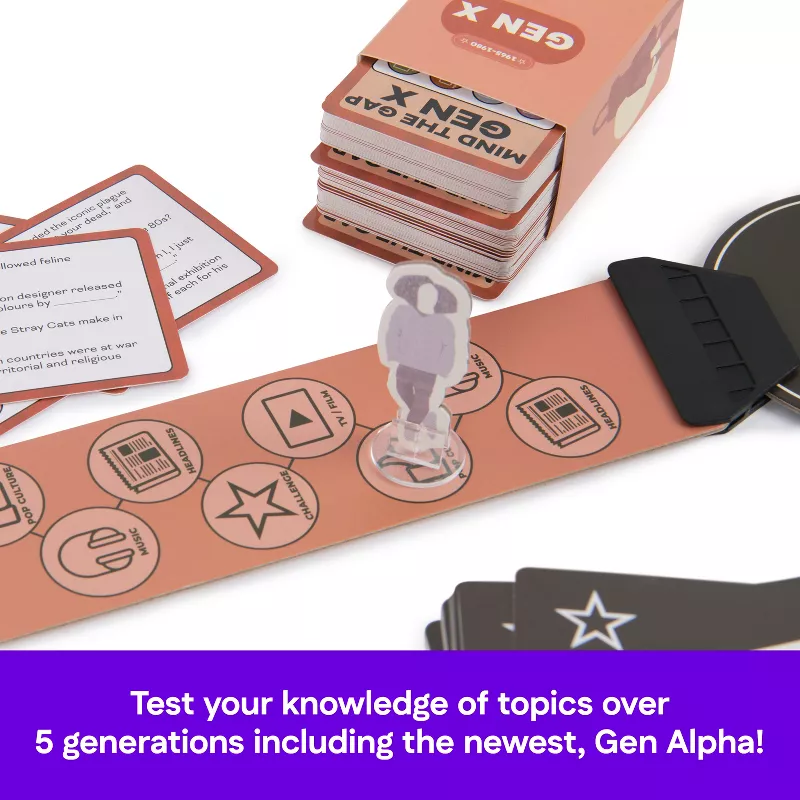 Spin Master Mind the Gap Connections Trivia Board Game – Multi-Generation Family Game Night, Target extra image