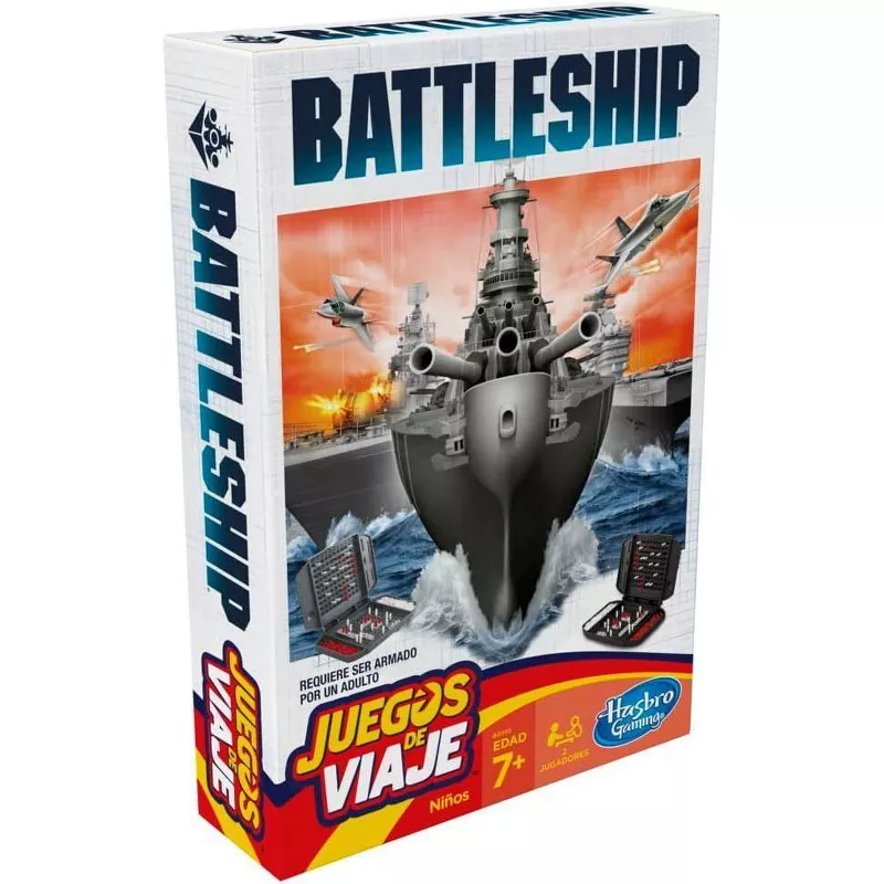 Hasbro Gaming Battleship Grab & Go Travel Game – Compact Portable Strategy Board Game for Kids & Adu extra image
