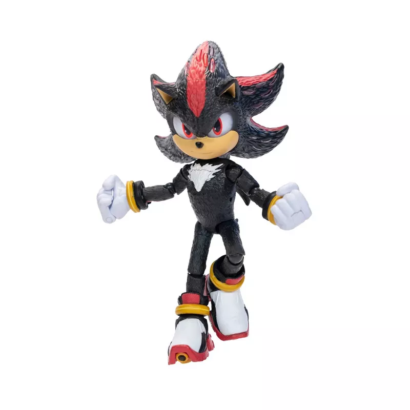 Sonic the Hedgehog 3 Movie 5-Inch Action Figure 4-Pack with Light-Up Sonic & Shadow | AmazPromo