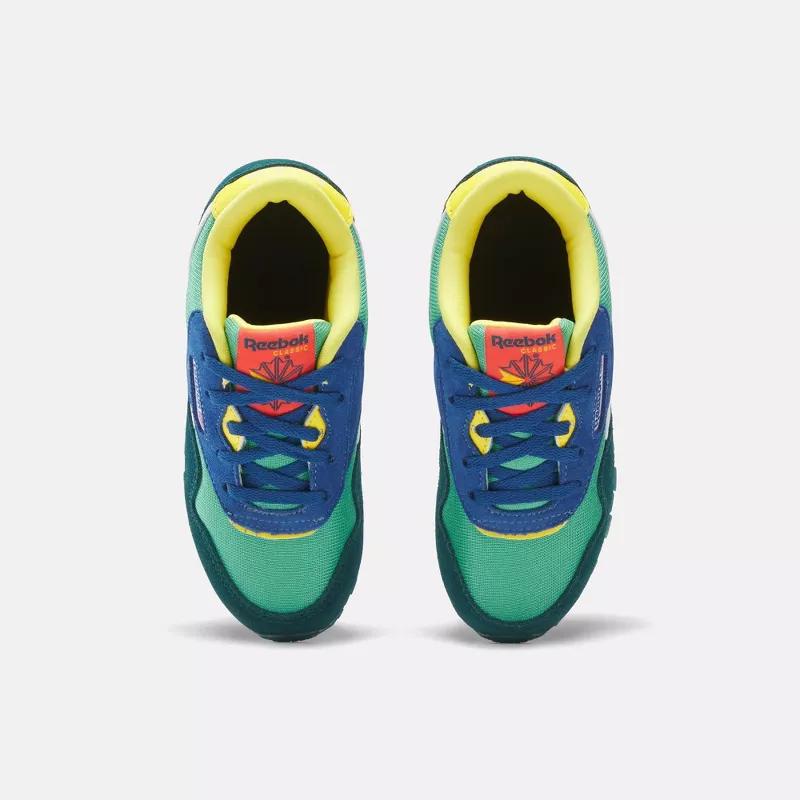 Reebok Kids Classic Nylon Sneakers – Lightweight Running Shoes for Little Boys | AmazPromo