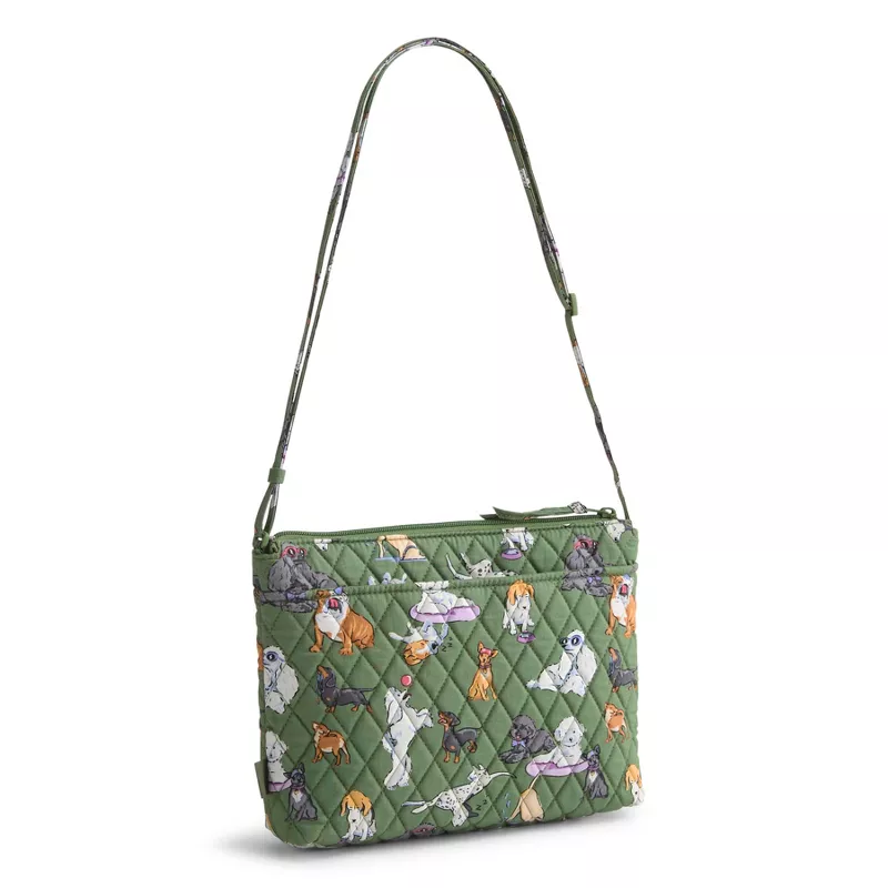 Vera Bradley Large Hipster Crossbody Bag for Women – Lightweight Cotton Travel Purse | AmazPromo