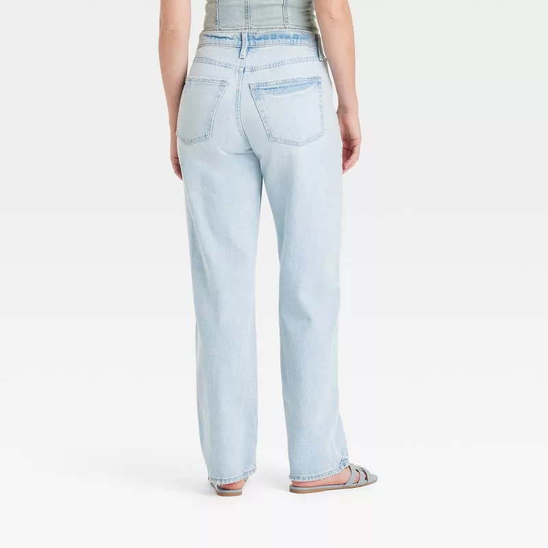 Isabel Maternity Over-Belly Cropped High-Rise Straight Pants for Pregnancy Comfort | AmazPromo